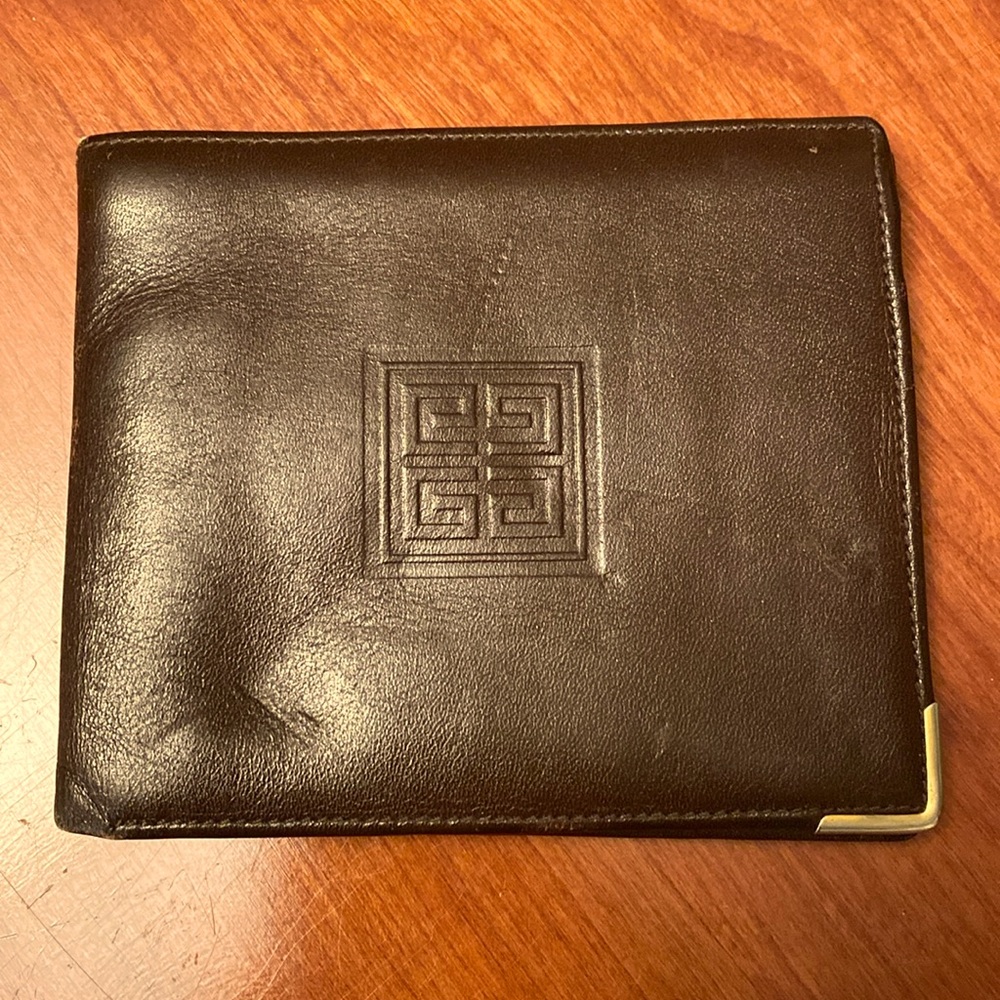 Men’s Givenchy brown leather wallet